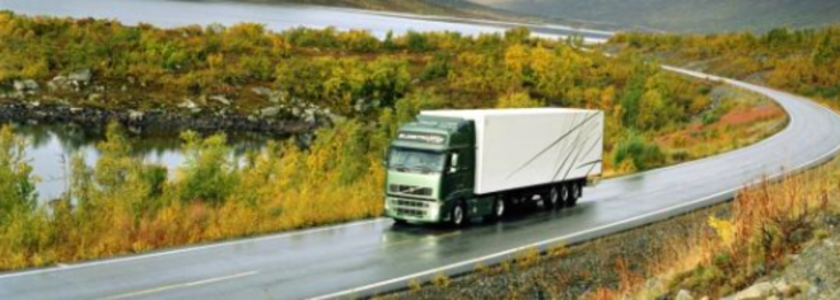 Illustrasjon transport og logistikk - Klikk for stort bilde